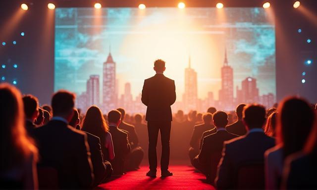 Image representing a successful global brand expansion for an actor
